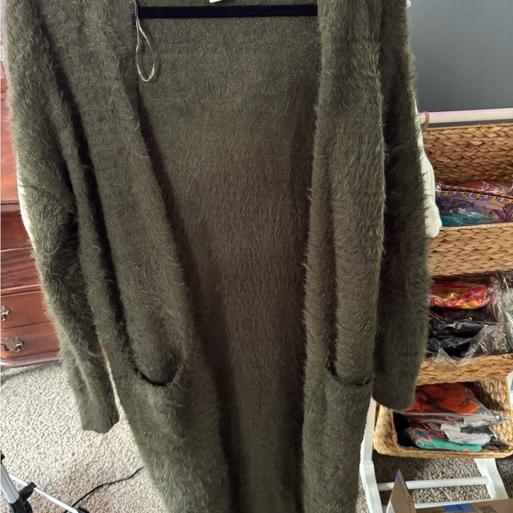 Ruby Moon open cardigan super fuzzy and soft like… - image 3